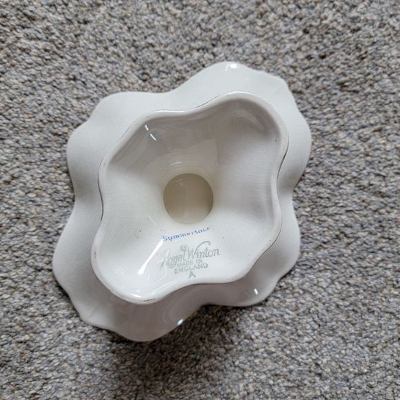 VTG Royal Winton Grimwades Summertime Stemmed Candy Dish Cottagecore England - Picture 6 of 10